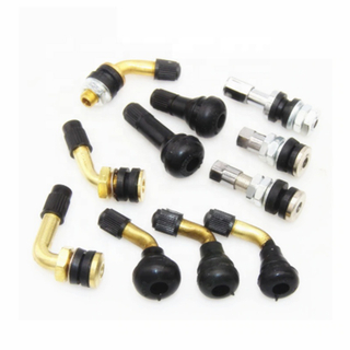 Tire Valve Straight Bent 90° 135° Degree Copper Silver Valve