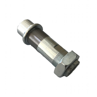 Motorcycle Axle Sleeve And Nut TXK Silver/gold Color